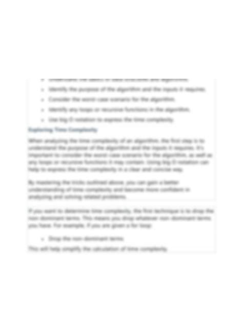 How to Calculate Time Complexity of Algorithm 的图像结果