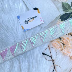 uniquemart White Rainbow Colour Sitara Lace Border, White Lace Design ...