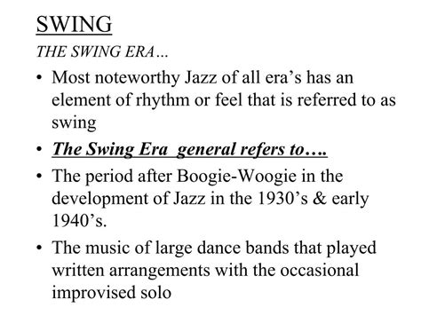 Image result for Swing Music