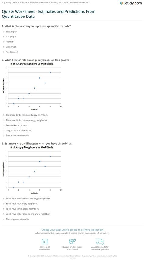 Image result for Quantitative Data Worksheet