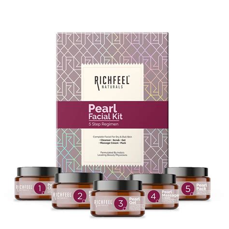 Richfeel Pearl Facial Kit 5x50g : Amazon.in: Beauty