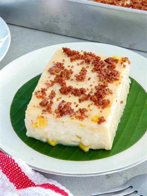 Maja Blanca With Cheese