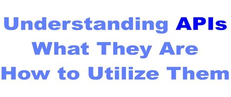 Image result for How Do APIs Work Explained