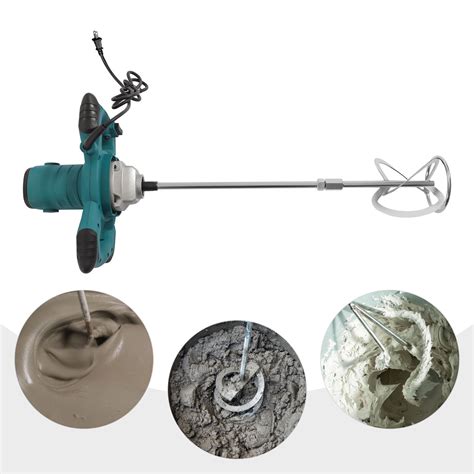 DENEST Electric 6 Gear Mixing Drill 2100W Plaster Mortar Mixer M14 ...