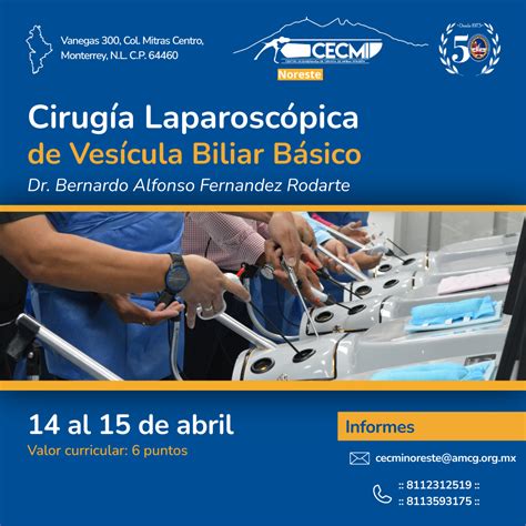 Cirugía laparoscópica de vesícula biliar básico - CECMI