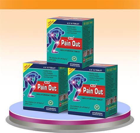 Buy S B Herbo Pharmaceutical Pain Out (Blister) 180 Peices Tablets 100: ...