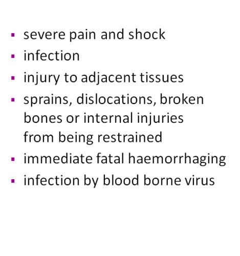 Image result for Mutilation Examples