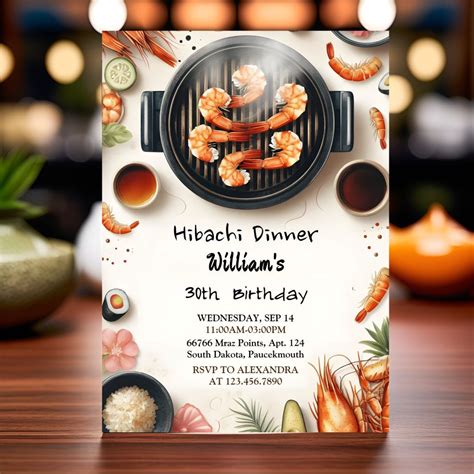 Good chef bbq japanese sushi hibachi 50th birthday – Artofit