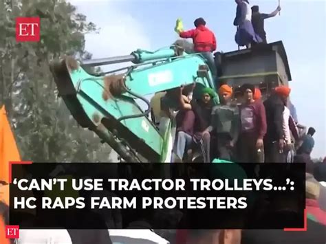Farmers protest: Farmers' 'Delhi Chalo' march: Can’t use tractor ...
