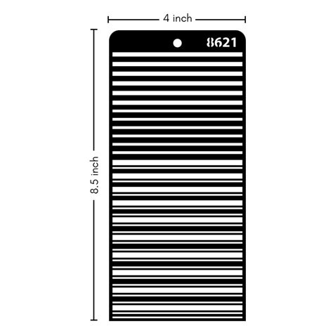 iCraft Layering Stencils - 4 x 8" - 8621| Art Lounge