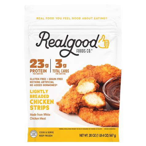 Frozen Chicken Strips | Best Frozen Chicken Tenders – Real Good Foods