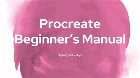 Image result for Procreate Tutorial Manual