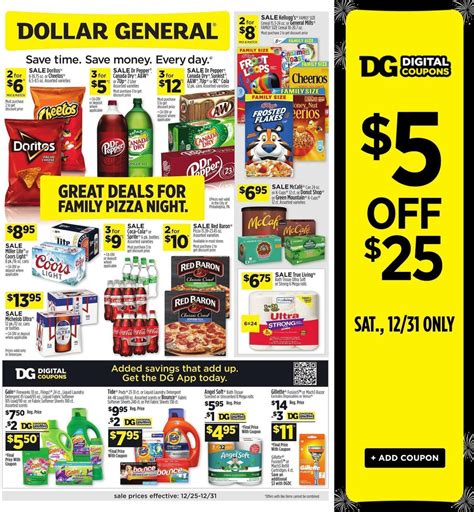 Dollar General Weekly Ads and Circulars from December 25