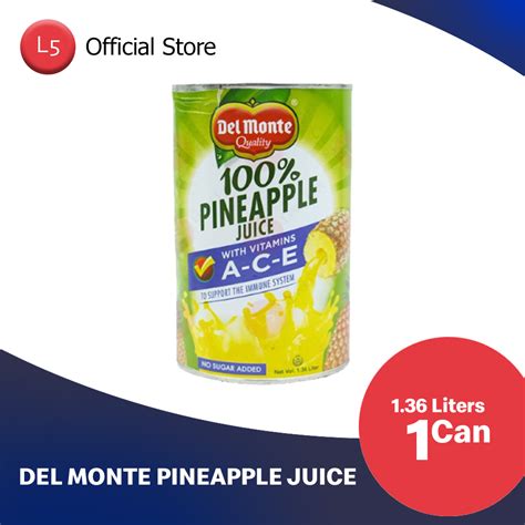 Del Monte Pineapple Juice 1.36 Liters - Level Five