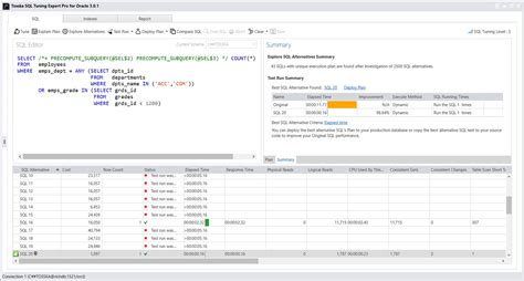 SQL Hints 的图像结果