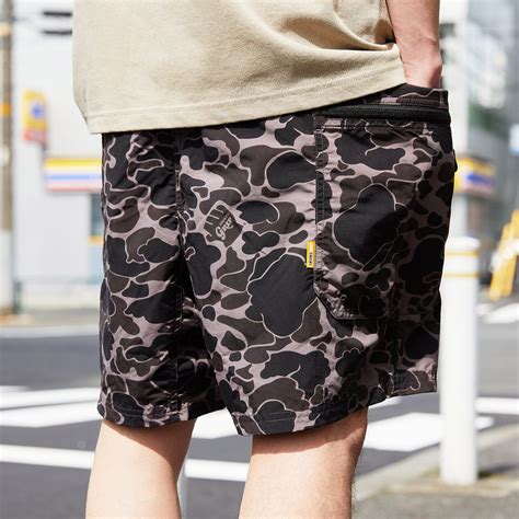 GRIP SWANY × atmos GEAR SHORTS GS BLACK CAMO（グリップスワニー × アトモス ギアショーツ ...