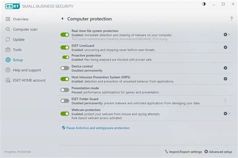 Image result for Protection Settings