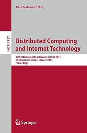 Distributed Computing and Internet Technology: 10th International ...