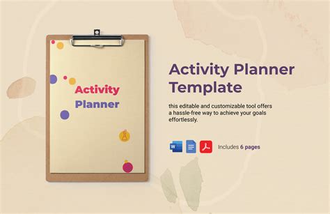 Image result for Planner Template