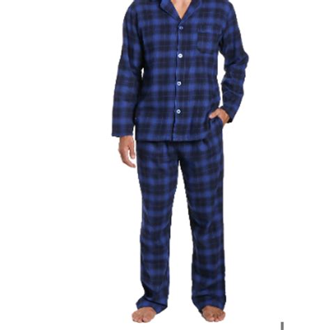 Men's Fleece PJ Set Blue 1 Set | Michaels