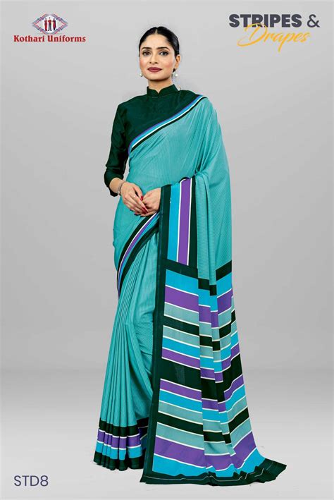India’s largest Collection of UNIFORM SAREES | Kothari Uniforms, The ...