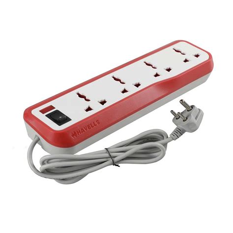 Buy Havells 2m Surge Protector with Heavy Duty Spikeguard, Overload ...