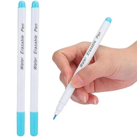 Sukh Creations Pack of 2 Air Water Erasable Fabric Marking Pens | Auto ...