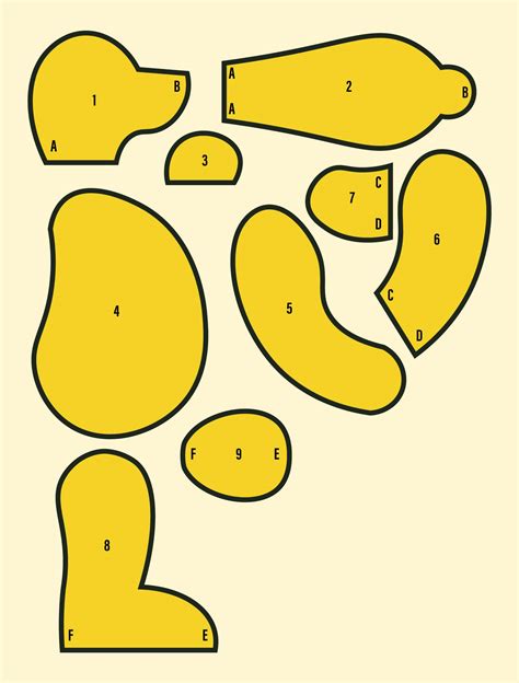 Printable Bear Pattern 的图像结果