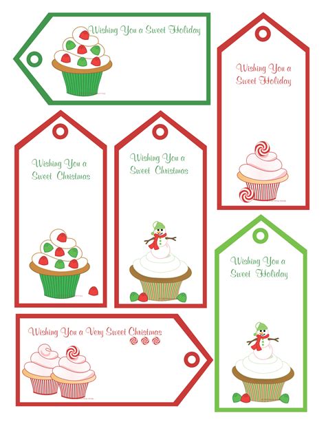 Free Printable Christmas Tags and Labels. - Oh My Fiesta! in english