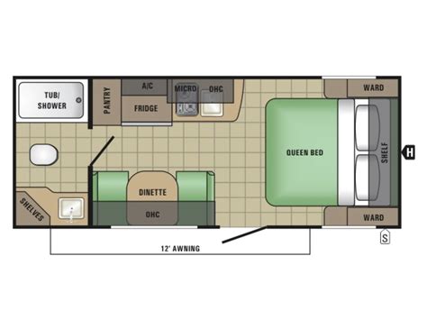 20 Ft Small 5Th Wheel Camper Floor Plans - Hendricks Tiffany