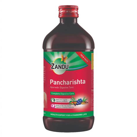 Buy Zandu Pancharistha Ayurvedic Digestive Tonic, 450 ml | 19 Minutes ...