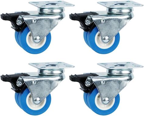Aviksha Enterprise Wheels for Furniture/Bed | Set of 4 | 2 inch Heavy ...