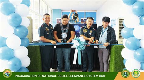 INAUGURATION OF NATIONAL POLICE CLEARANCE SYSTEM HUB – | City of Cauayan