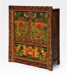 credenza tibetana credenza tibetana a incasso dipinta legno di pino cod credenza tibetana credenza tibetana a incasso dipinta legno di pino cod