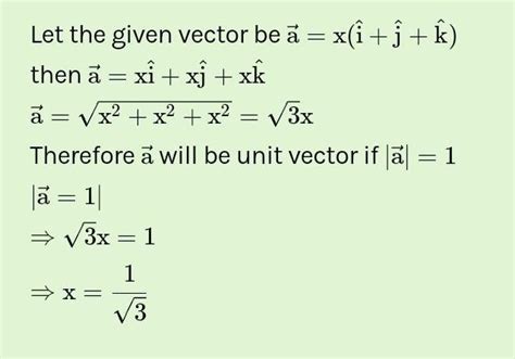 find the value of x for which X into ICAP + J cap + K cap is a unit ...
