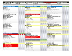 Fillable Online healthy arkansas SECTION OF EMERGENCY MEDICAL SERVICES ...