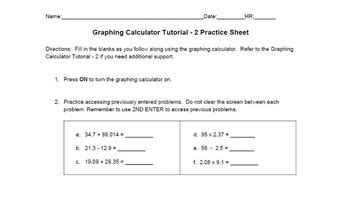 Image result for Graphing Calculator Tutorial