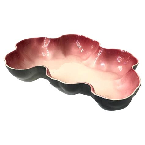 Mid Century Amorphous Pottery Tray by Los Angeles Potteries For Sale at ...