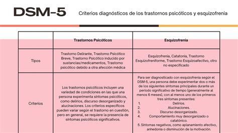 Tipos de esquizofrenia DSM V: Características y tratamientos