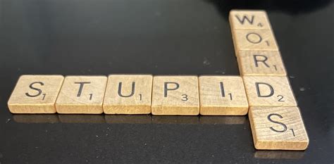 Stupid words!