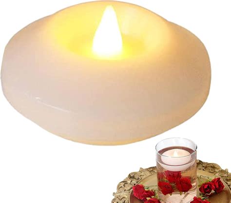 Flickering Flameless Floating Candles at Anna Octoman blog