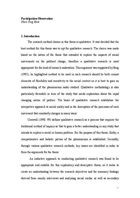 Image result for Participant Observation Question