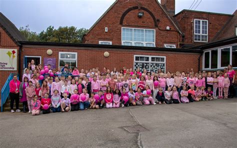 Children of the Pinxton Village Academies raise £396.82 for breast cancer research | Flying High ... - breast cancer research news