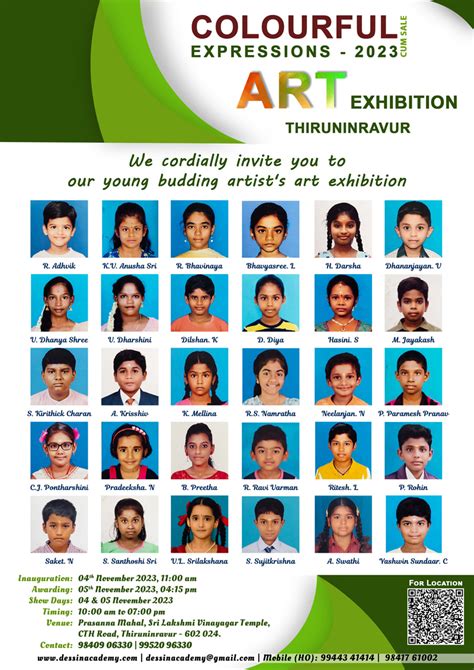 Colourful Expressions - ART Exhibition - 2023 - Thiruninravur 5