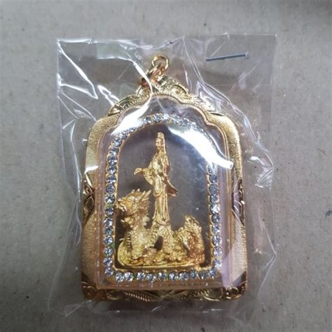 Jual Liontin Bodhisattva Kwan Im Menaiki Naga - Kota Medan - Bursa ...