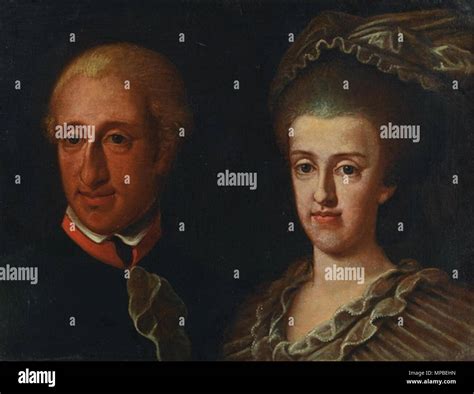 . Ferdinand IV of Naples and Maria Carolina of Austria . 18th century ...