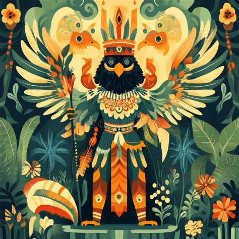 Image result for Aztec Bird God