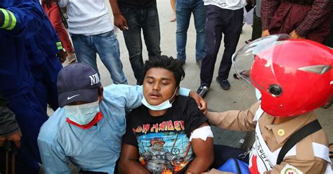 Two protesters shot dead in Myanmar during clash at shipyard in ...