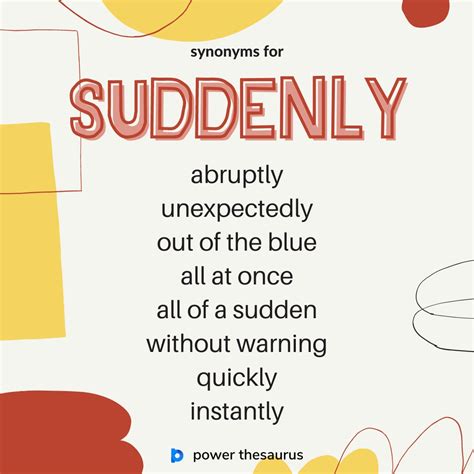 Abruptly Meaning