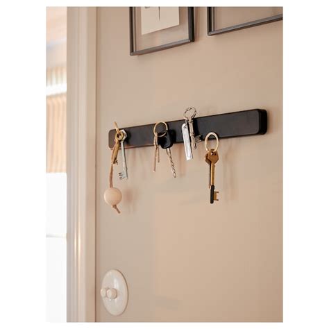 HULTARP magnetic knife rack, black, 38 cm (15") - IKEA